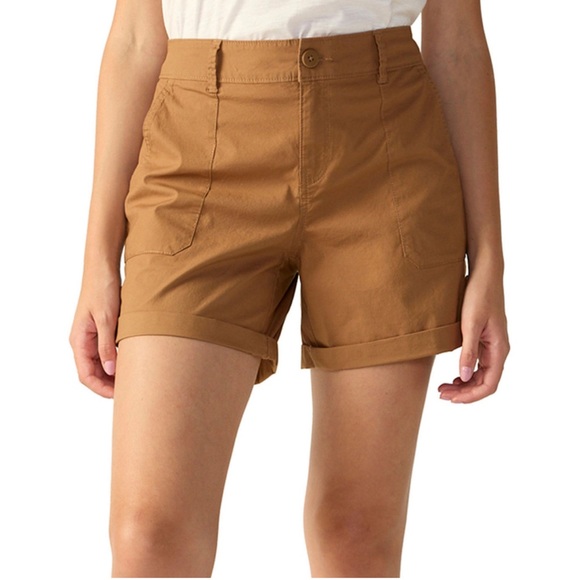 NWOT Tan Utility Shorts - Picture 1 of 4